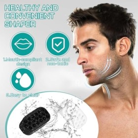 8 Pièces Machoire Musculation, Entraîneur Exercice Machoire, Jaw Exerciser Muscler Machoire Jawline Fitness Double Menton Qui