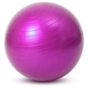 Ballon dexercice, Assis... 65 Cm pour Gymnastique, Pilates, Yoga, Grossesse - Femme Enceinte, Fitness, Sport... Rose, Compri
