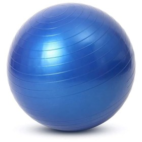 REY Ballon dexercice, Assis... 65 cm pour Gymnastique, Pilates, Yoga, Grossesse - Femme Enceinte, Fitness, Sport... Bleu, Co