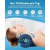 BLABOK Appareil de traction cervicale pour soulager la fatigue et les douleurs du cou et des épaules, étirement du cou pour s