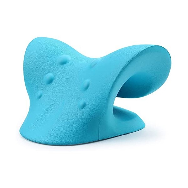 RESTCLOUD Relaxant pour le cou et les épaules, dispositif de traction cervicale pour soulagement de la douleur TMJ et alignem