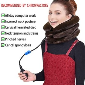 Lappareil de traction cervicale peut immédiatement soulager les douleurs cervicales, dispositif de traction universel, suppo