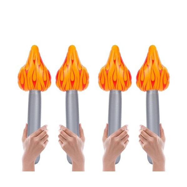 Torche Gonflable Flamme Oly-mpique Torche Torche Gonflable Oly-mpique Nouveauté Durable se gonfle pour Les compétitions Sport