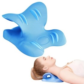 Auauraintt Relaxateur pour Le Cou Et Les éPaules, Dispositif DéTirement des Cervicales Coussin cervicales Correction de la P