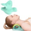 Auauraintt Relaxateur de cou et dépaules,civière de cou,correction de la posture du cou,traction cervicale des épaules du co