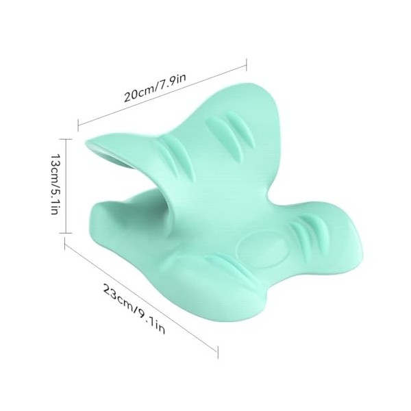 Auauraintt Relaxateur de cou et dépaules,civière de cou,correction de la posture du cou,traction cervicale des épaules du co