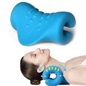 Relaxant du cou et Des Épaules, Neck Stretcher Portable, Dispositif de Traction Cervicale pour la relaxation du cou et des ép