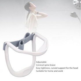 Support de Cou, Civière de Cou, Correcteur de Bosse Cervicale, Correcteur Dentraînement pour la Pression de la Colonne Verté