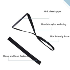 Dispositif De Traction Cervicale Pour Civière De Cou, Sangle Détirement du Cou, Décompression Chiropratique, Poignée Confort