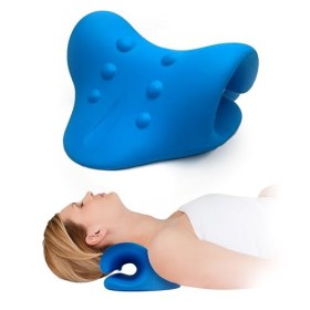 Innostretch Oreiller Nuage de Cou - Étireur de Cou Confort et Soulagement de la Douleur par Décompression Cervicale - Relaxe 
