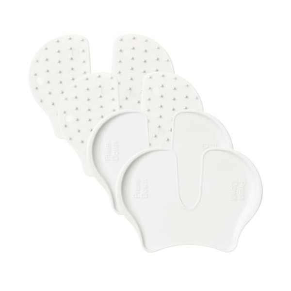 Pumwoy 4 Pièces Réducteur de Douleur au Tir Blanc, Shot Blocker soulager la douleur, Blocs Daide au Tir pour les adultes et 