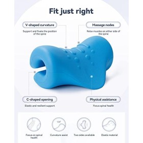 Soulagez les douleurs chroniques et prévenez les douleurs futures avec notre étireur cervical portable