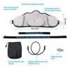 Xemz- Hamac pour le cou, appareil de traction cervicale portable pour le cou, les épaules, les muscles, soulagement de la dou