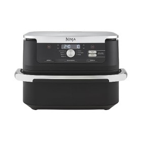 Ninja Foodi Dual Zone Air Fryer numérique, 2 tiroirs, 7,6L, 4-en-1, sans huile, Friture à air, Max Crisp, Rôtissage, Réchauff