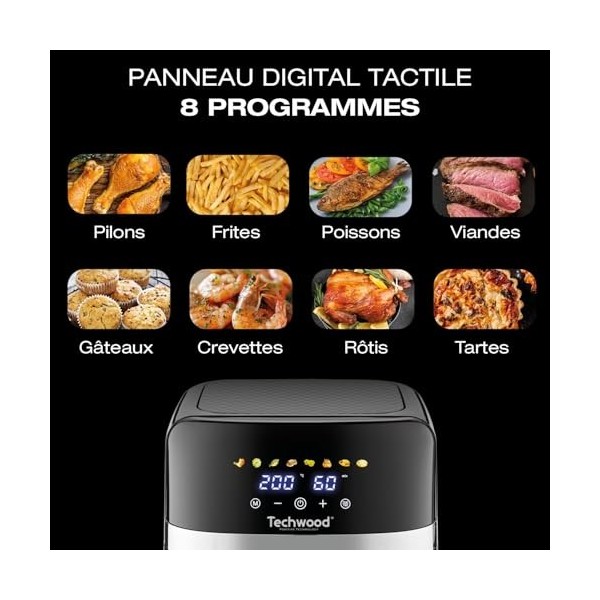Friteuse Sans Huile TFR-806SHD Techwood