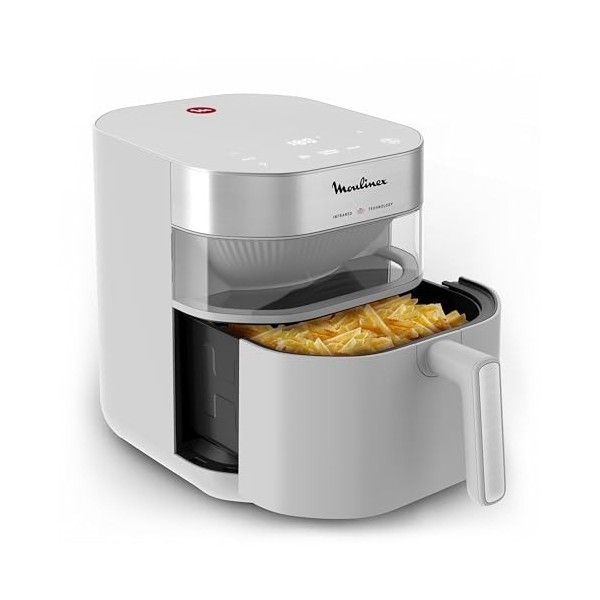 Moulinex Easy Fry Infrared, air fryer, Résultats croustillants, Technology infrarouge, Grande capacité, EZ831GF0