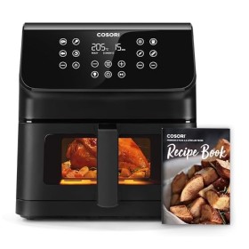 COSORI Air Fryer 9 en 1,TurboBlaze,Machine à Courant Continu,6L Compact,5 Vitesses de Vent Réglables,Friteuse Sans Huile,Écon