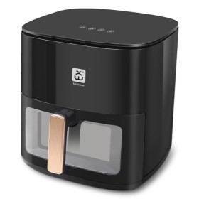 EXTRASTAR Airfryer 7L, friteuse sans huile avec fenêtre visible, friteuse XXL avec écran tactile, 1800 W, modes déclairage, 
