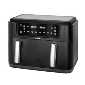 Friteuse sans huile Air fryer 10 Litres 2 Bacs 2400W Friteuse à air chaud sans PFAS