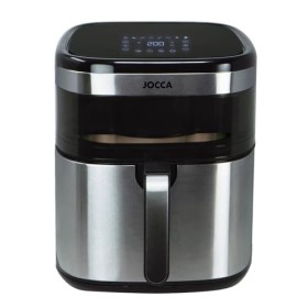 JOCCA - Friteuse à Air Chaud 10L avec Fenêtre | Friteuse sans Huile | Air Fryer Grande Capacité | Température et Temps Réglab