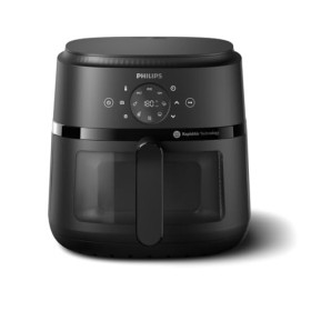 Philips Airfryer Série 3000 7,2 L, fenêtre de cuisson, friteuse 16 en 1, technologie RapidAir Plus, élimination des graisses,