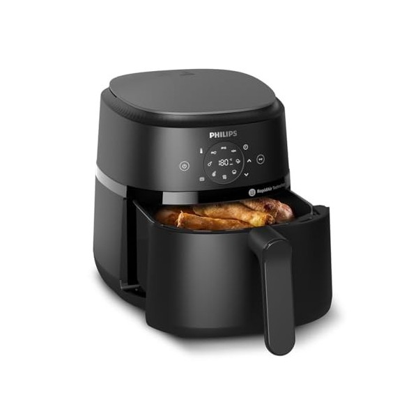Philips Airfryer Série 3000 7,2 L, fenêtre de cuisson, friteuse 16 en 1, technologie RapidAir Plus, élimination des graisses,...