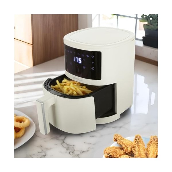 Friteuse à air numérique 3,5 L 1500 W crème