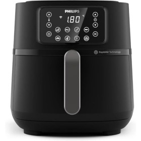 Philips Airfryer Série 5000 XXL, 7,2 L 1,4 kg , 16-en-1, application de recettes HD9285/90 et Kit barbecue pour Airfryer X