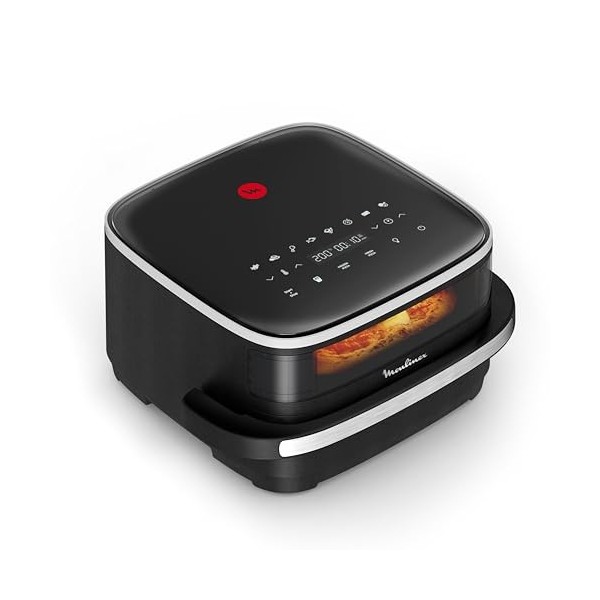 Moulinex Easy Fry XL Surface, Friteuse à air, Très grande surface de cuisson, Large panier, Jusquà 1 kg de frites, Compact, 