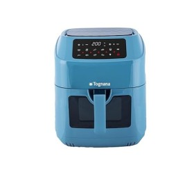 Tognana Iridea, Friteuse à air 9,2 L, Plastique-Acier Inoxydable, Bleu Sucre