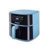 Tognana Iridea, Friteuse à air 8 L, Plastique-Acier Inoxydable, Bleu Sucre