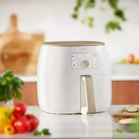Philips Premium XXL Airfryer sans huile, Smart Sensing, 2225 W, technologie délimination des graisses, Rapid Air, 43,3 x 32,