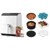 COSORI Air Fryer Dual Blaze 6,4L 1700W, Friteuse sans Huile WiFi avec 30+ Recettes Papier et 100+ & Accessoires de Friteuse s
