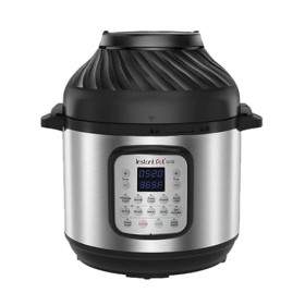 Instant Pot Pro Effet Croustillant, Multicuiseur 11 en 1 - Autocuiseur, Friteuse à Air, Cuisson Lente, Cuisson Vapeur, Foncti