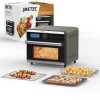 Imetec Friggileggero, Friteuse à Air Multifonctions 12 Programmes, Chauffage Rapide, 18 L, 1550 W, Commandes Numériques, Pani