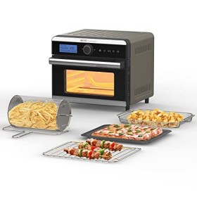Imetec Friggileggero, Friteuse à Air Multifonctions 12 Programmes, Chauffage Rapide, 18 L, 1550 W, Commandes Numériques, Pani