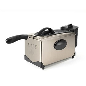 Black+Decker - Friteuse à Air Double 2500W | Capacité Totale 9L | 8 Programmes Prédéfinis | Écran Tactile Digital | Températu