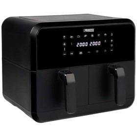 Princess 01.182068.01.001 Friteuse double 2400 W fonction chaleur tournante, avec écran, fonction minuteur, revêtement