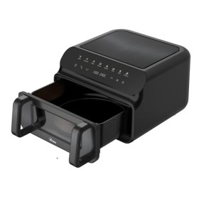 Ardes ARFRYA09GP FRIGGISANA GRILL Capacité 10 litres XXL Friteuse à air et grill BBQ avec double résistance grande fenêtre et