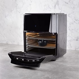 MasterPro Pack | Friteuse sans huile + faitouts de cuisine | friteuse à air chaud Foodies 12 L et 1800 W + 4 faitouts Cook&Sh