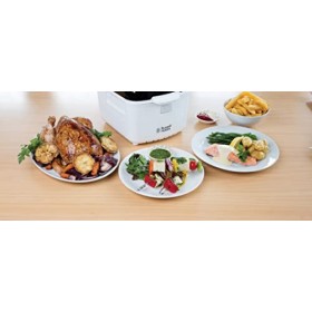 Russell Hobbs Friteuse sans Huile et sans Graisse 1Kg, 4 Cuissons Programmables, Ecran Digital - 22101-56 Cyclofry