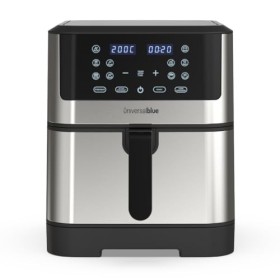 Universal Blue Friteuse à air 8 litres de capacité, minuterie, Commande Tactile, Couleur Noir et INOX