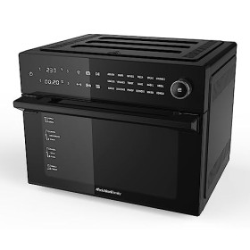 Melchioni Family | Heißluftfritteuse mit 30 Liter Kapazität BENEDETTA, Digitales Display, Dual Cook Funktion, Air Fryer mit 1