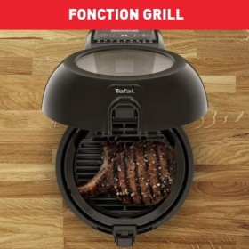 Tefal Actifry & Grill Genius Friteuse sans huile, Fonction grill, 9 menus automatiques, Grille incluse, Livre de recettes num