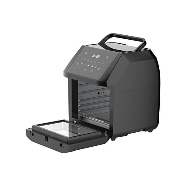 MasterPRO Roket 1100 - Fryer à air sans huile et four - Capacité de 11L - Power 1800W - Écran LED Touch - Température réglabl