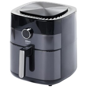 Friteuse à air chaud Arzum 6L noire, 8 programmes de cuisson prédéfinis Airfryer sans huile, friture saine, durée et températ