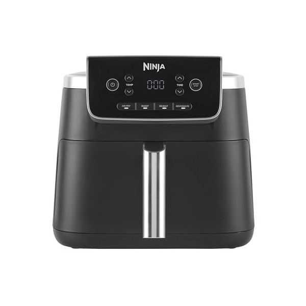 NINJA Air Fryer PRO Friteuse 4,7L, 1 tiroir, 4-en-1, sans huile, rôtir, réchauffer, déshydrater, cuire 1 à 2 portions, à part