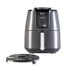 NINJA Air Fryer PRO Friteuse 4,7L, 1 tiroir, 4-en-1, sans huile, rôtir, réchauffer, déshydrater, cuire 1 à 2 portions, à part