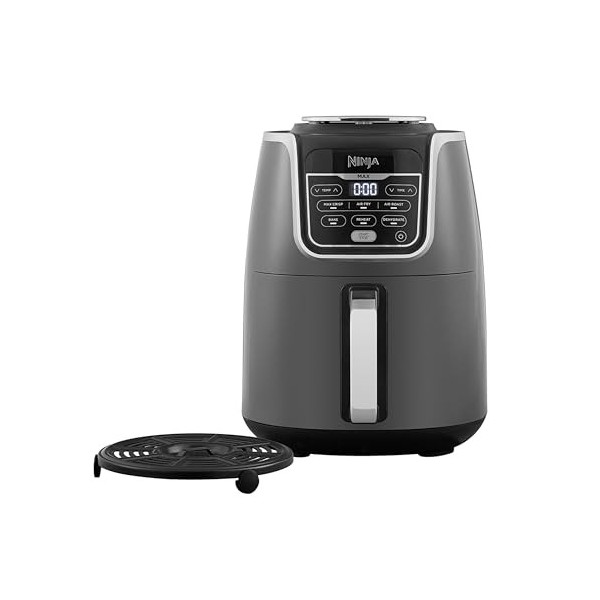 NINJA Air Fryer PRO Friteuse 4,7L, 1 tiroir, 4-en-1, sans huile, rôtir, réchauffer, déshydrater, cuire 1 à 2 portions, à part