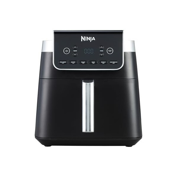 NINJA Air Fryer PRO Friteuse 4,7L, 1 tiroir, 4-en-1, sans huile, rôtir, réchauffer, déshydrater, cuire 1 à 2 portions, à part